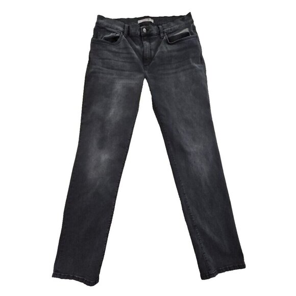 Joe's Jeans Men's 34W 32L Black Straight Leg Quiet Luxury Stretch Workwear - Picture 1 of 12